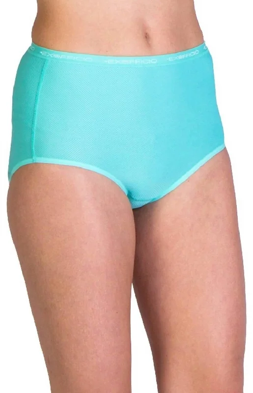 breathable panties for women with sensitive skinGive-N-Go Full Cut Brief Panty In Isla