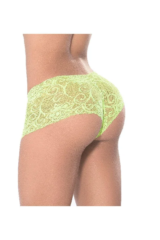 women boyshort with pocket detailsLace Boyshort | Green