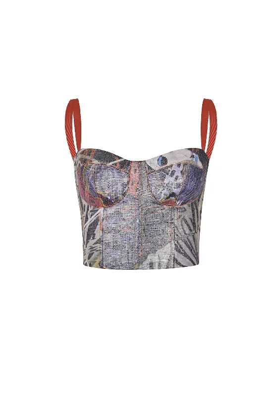 strapless women bustiers and corsets styleKia Bustier