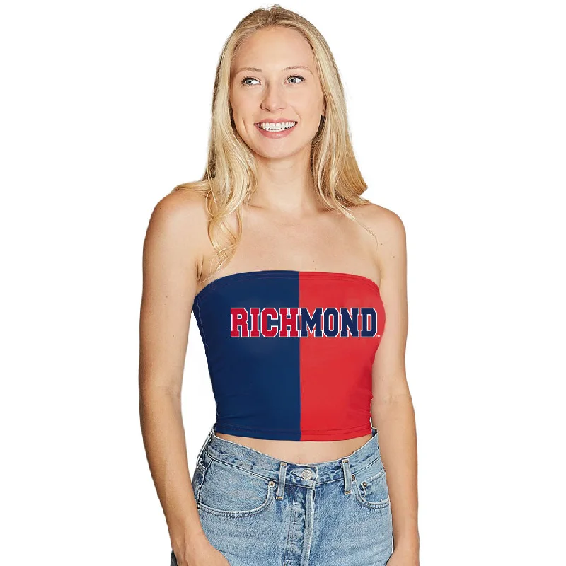 convertible women tube top that can be worn in multiple waysRichmond Spiders Two Tone Tube Top