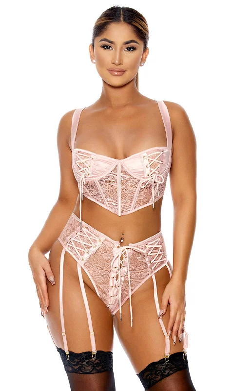 balconette bra women bra and panty sets for a sexy styleJust Cinch Me Lingerie Set