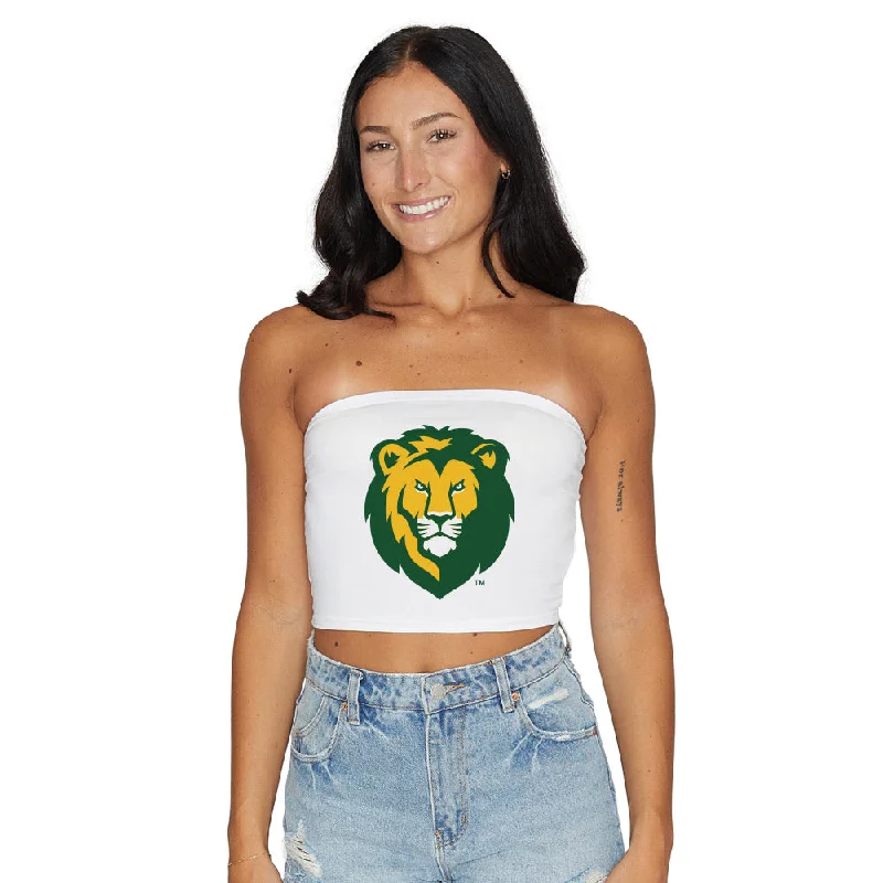 sheer women tube top for a see - through and alluring styleSoutheastern Louisiana Lions White Tube Top