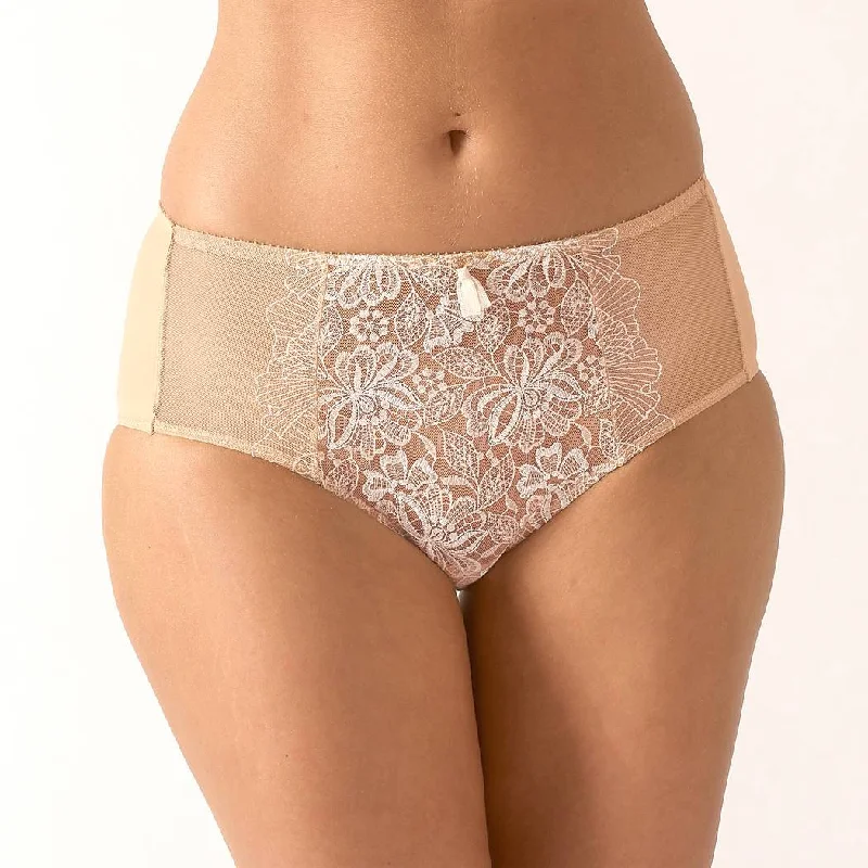 microfiber women briefs for a soft and smooth touchEmpreinte Agathe Full Brief in Ivory