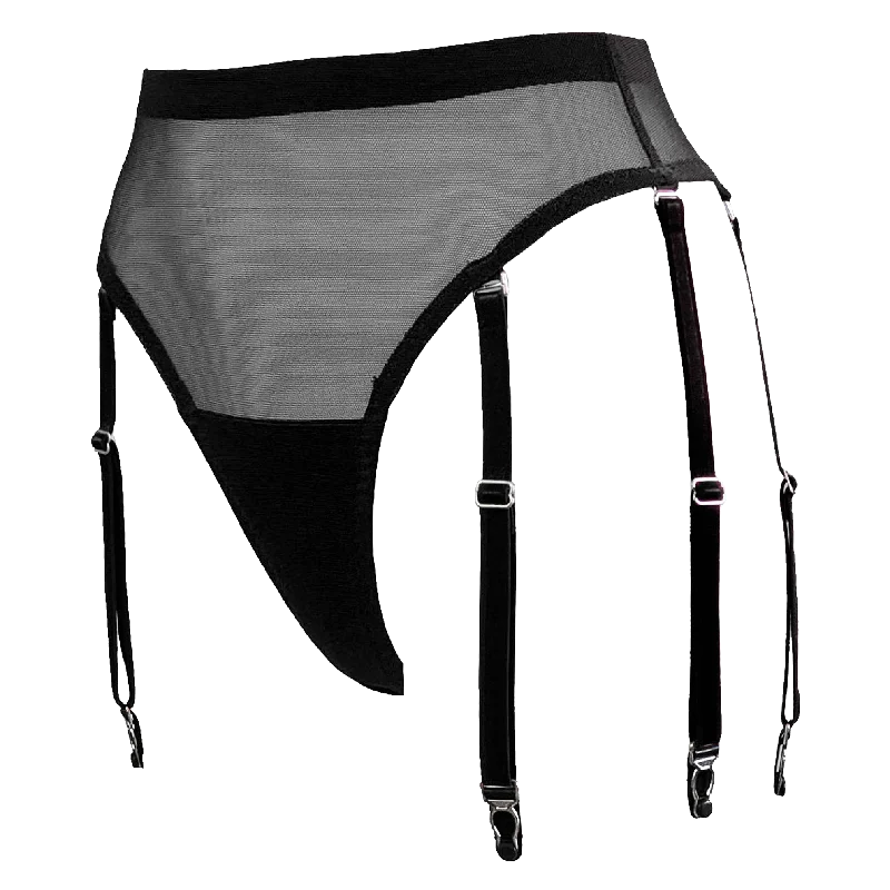 size - specific women gartersSANDI THONG W/ GARTERS