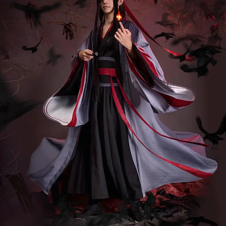 women villain cosplay costumes uniquePre-sale Grandmaster of Demonic Cultivation Yiling Patriarch Wei Wuxian Cosplay Costume C00046