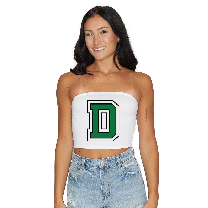 silk women tube top for a smooth and elegant feelDartmouth College White Tube Top