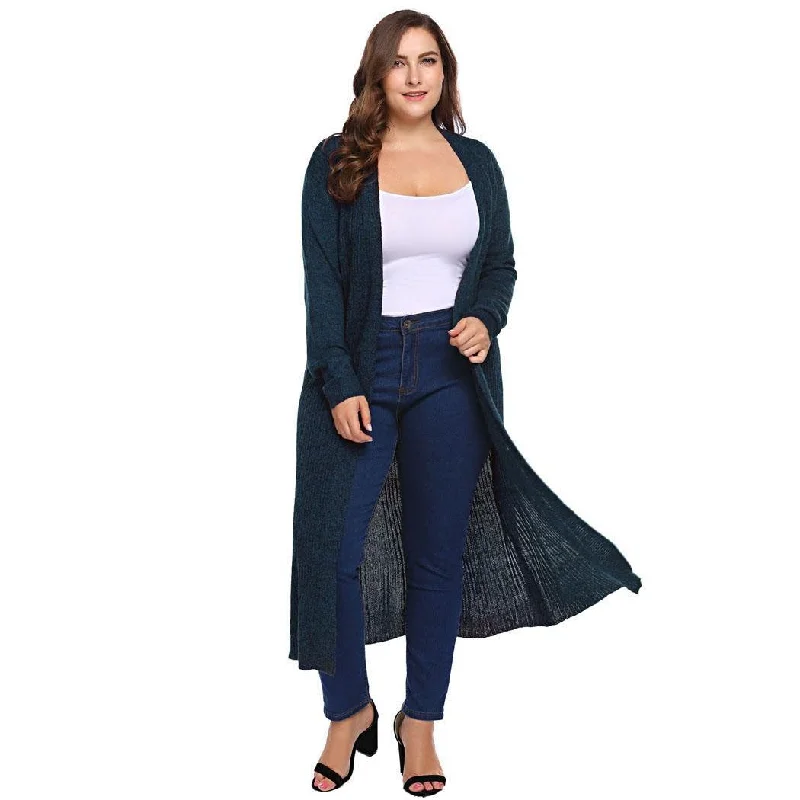 women sexy dresses for salsa nightsANALUKE Solid Draped Lady Cardigan