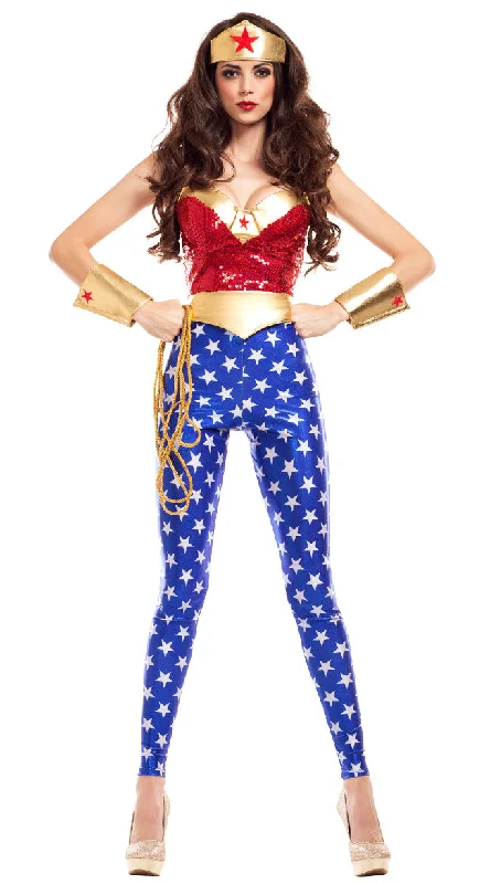 plus size women cosplay costumesGlamorous Wonderlady Costume