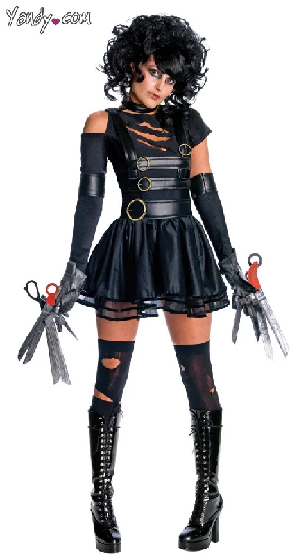 women one piece cosplay costumes crew - styleMiss Scissorhands Costume