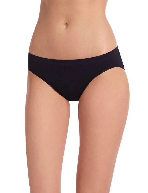 bamboo panties for women with natural softnessMinimalist French Cut Panty In Black