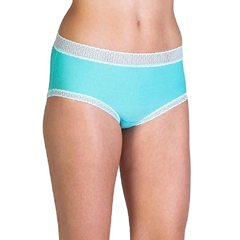 lace hipster panties for women with a trendy styleGive-N-Go Lacy Full Cut Brief Panty In Isla