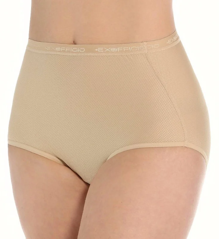 seamless thermal panties for women for warmthGive-N-Go Full Cut Brief Panty In Nude