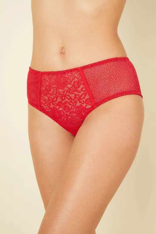 lace - trimmed women boyshort pantiesBoyshort