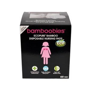 celebrity recommended women nursing braBamboobies Disposable Bamboo Nursing Pads 60pk - FINAL Sale - Expired