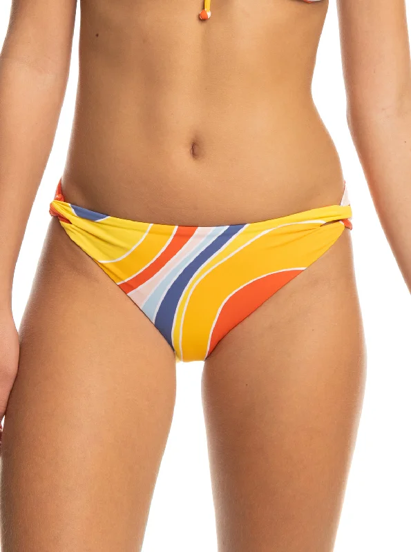 solid color women bikini briefs in pastel shadesPalm Cruz Hipster Bikini Bottoms - Tiger Lily Cruz