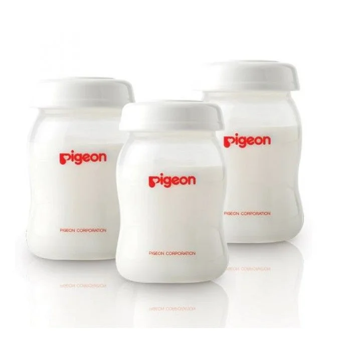 front closure women nursing braPigeon Peristaltic Plus Storage 160ml PP/WN Bottle 3pcs (White)