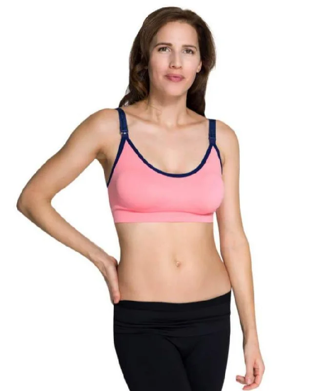 anti - bacteria women nursing braSeamless nursing bra - XS & S left