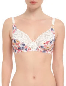 strapless lace bras for formal eventsCotton Printed 040 Underwire Bra SUMMER - CLEARANCE