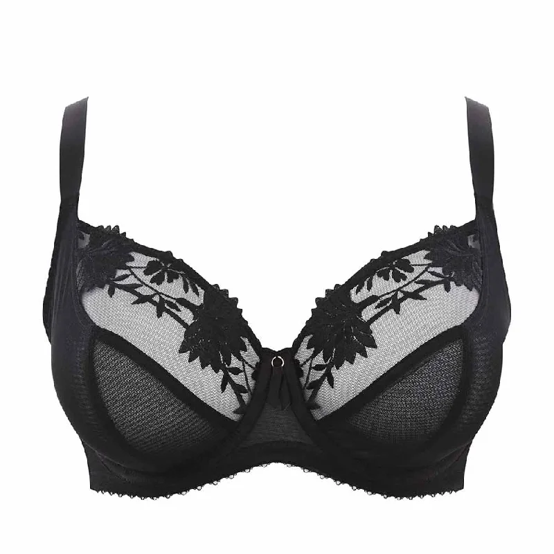 padded wireless bras for light supportNico Balconnet Underwire Bra NOIR (BLACK)