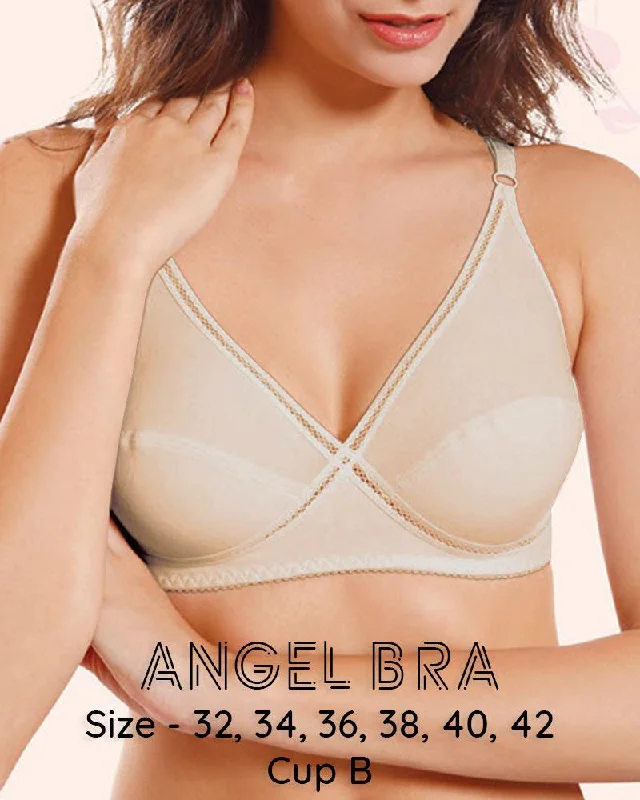 lace bras for a romantic lookAngel Bra - Flourish - Non Padded & Non Wired Bra