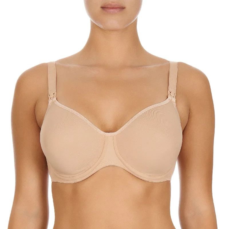 seamless wireless bras for everyday comfortMicrofibre Underwired Nursing Bra