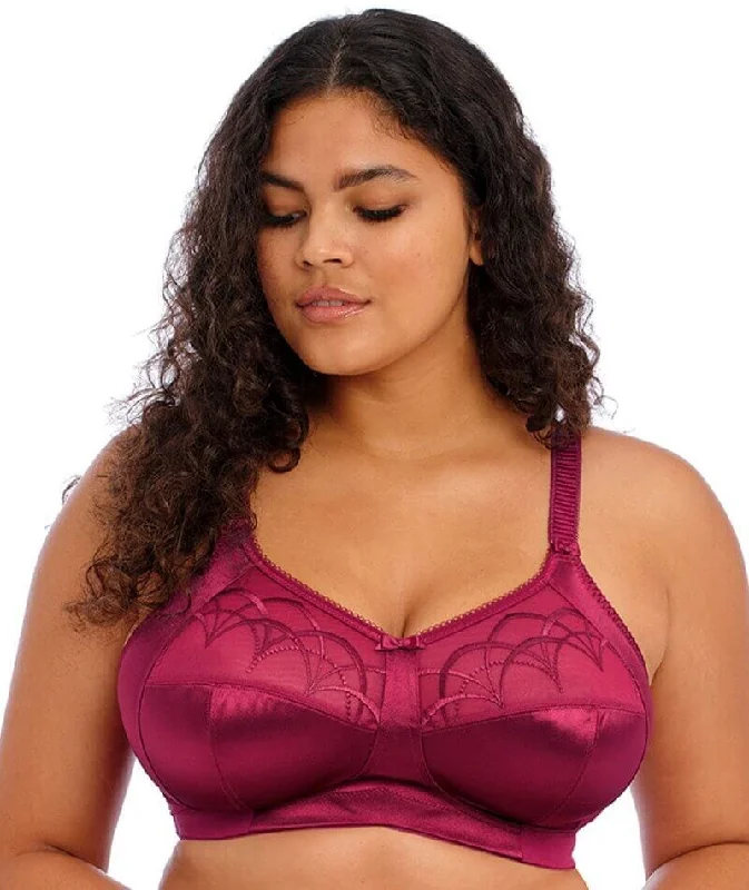 full cup bras for complete coverageElomi Cate Soft Cup Wire-free Bra - Berry