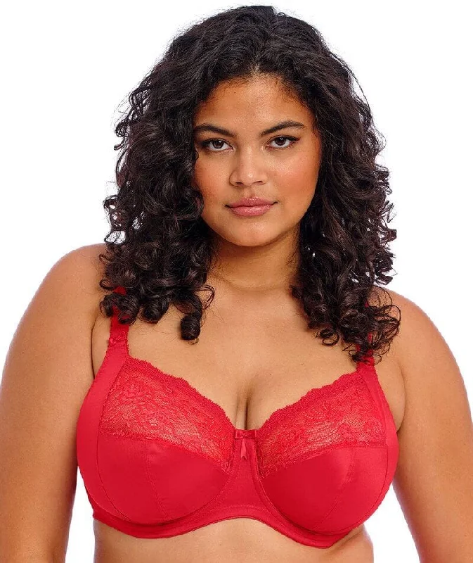 bralette sports bras for light exerciseElomi Morgan Underwired Bra - Haute Red