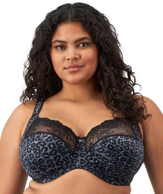 sleep bras for all night comfortElomi Morgan Underwired Bra - Snow Leopard