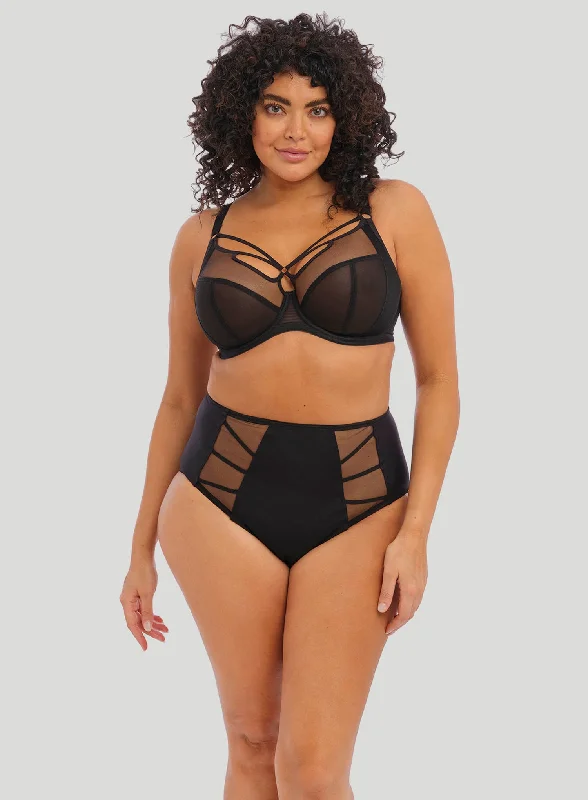 seamless t - shirt bras for everyday wearElomi: Sachi Underwired Plunge Bra Black