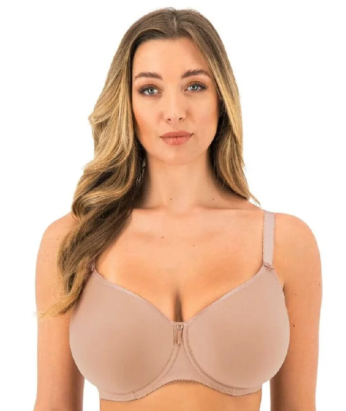 lace balconette bras for a luxurious feelFantasie Rebecca Essentials Moulded Spacer Underwired Bra - Cafe Au Lait