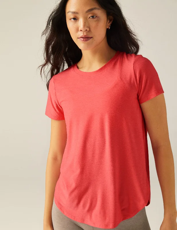 moisture wicking convertible brasFeatherweight On The Down Low Tee