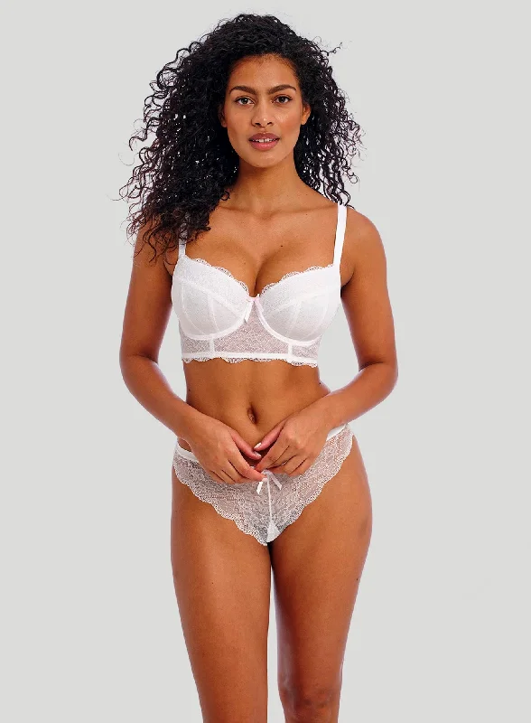 t - shirt bras for a smooth look under clothesFreya: Freya Fancies Longline Bra White