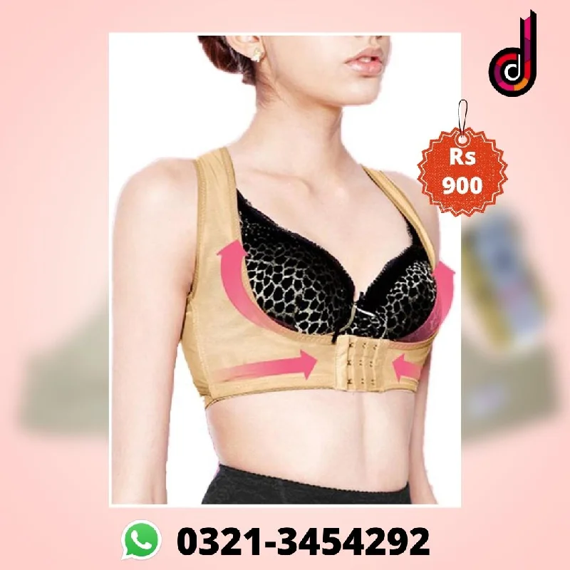 underwire bras with maximum supportFront Open Pushup Figured Skin T966H1 Embroidered For Women