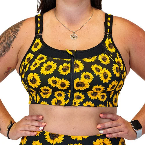 lace bras for a romantic lookFront Zipper Bra | Sunflower