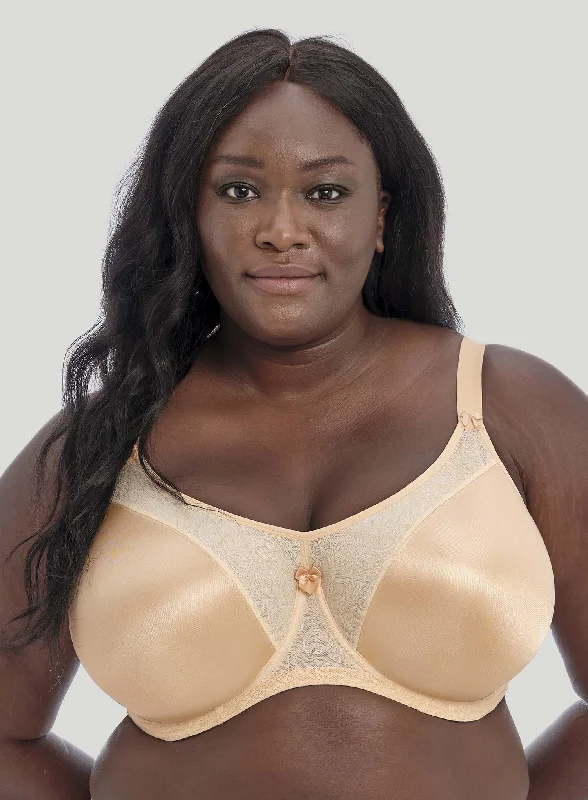 convertible bras with adjustable strapsGoddess: Yvette Underwired Moulded Bra Sand