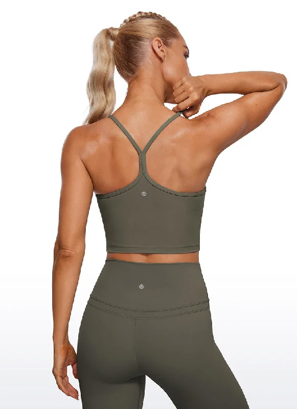 wireless women bra tanks for comfortButterluxe Y Back Built-in Bra Tanks