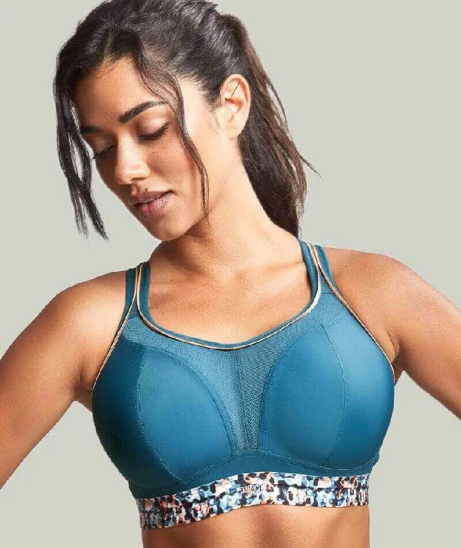 bralette sports bras for light exercisePanache Sport Boundless Wire-free Sports Bra - Abstract Animal