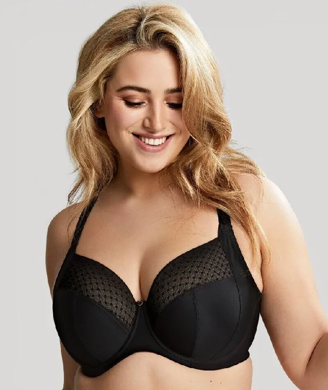 plus size bras with good supportSculptresse Bliss Full Cup Underwire Bra - Noir