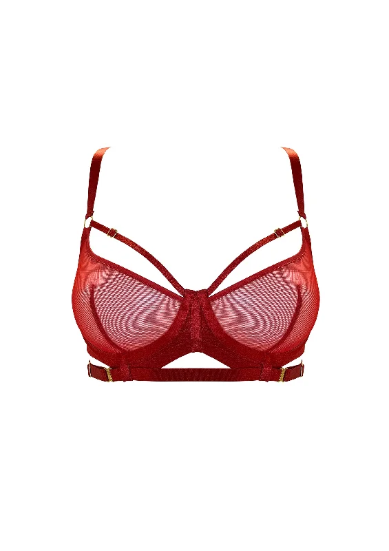 underwire bras with maximum supportSignature Balconette Wire Bra