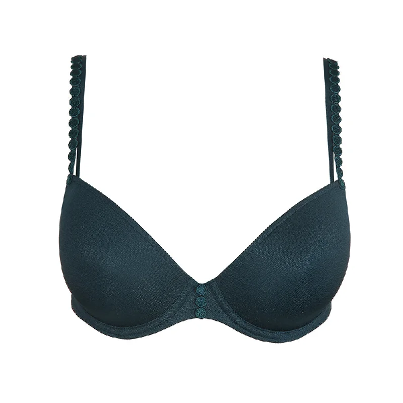 plus size convertible bras for flexibilityTom Mini Empire Green Padded Plunge Bra