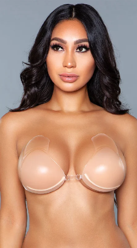 wireless bras for a natural feelUnderwire Silicone Adhesive Cups