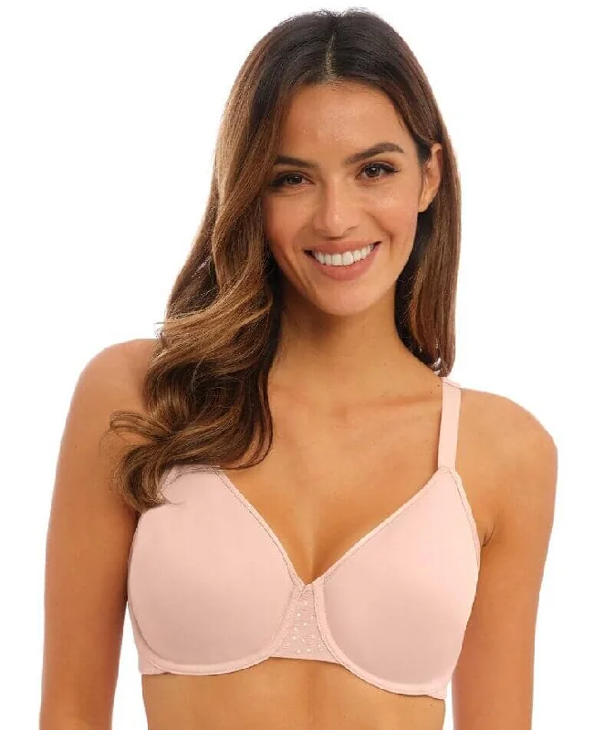 bralette sports bras for light exerciseWacoal Back Appeal Minimizer Bra - Rose Dust