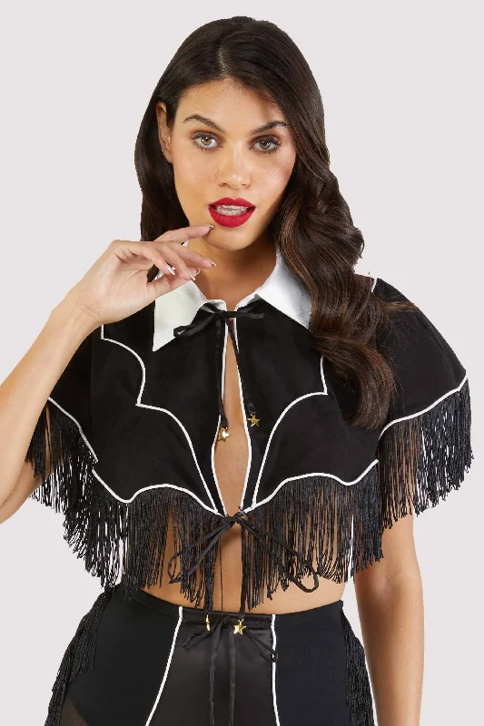 underwire bras with maximum supportBillie Western Cowboy Fringe Cape