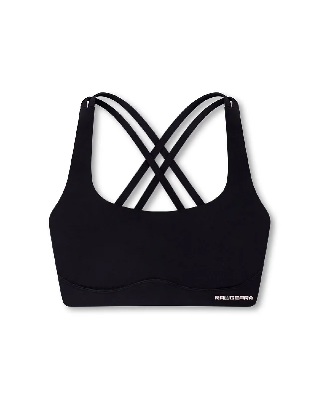 padded women sport bra for nipple coverageLimitless Sports Bra