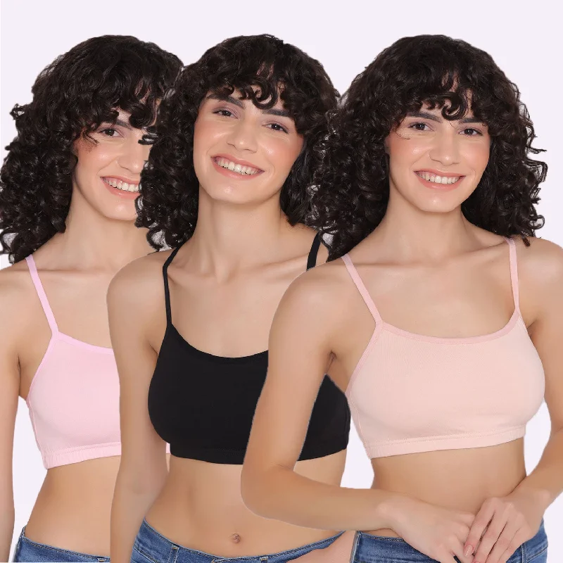 Teenagers Seamless multi-way Bra (Pack of 3)-LISA