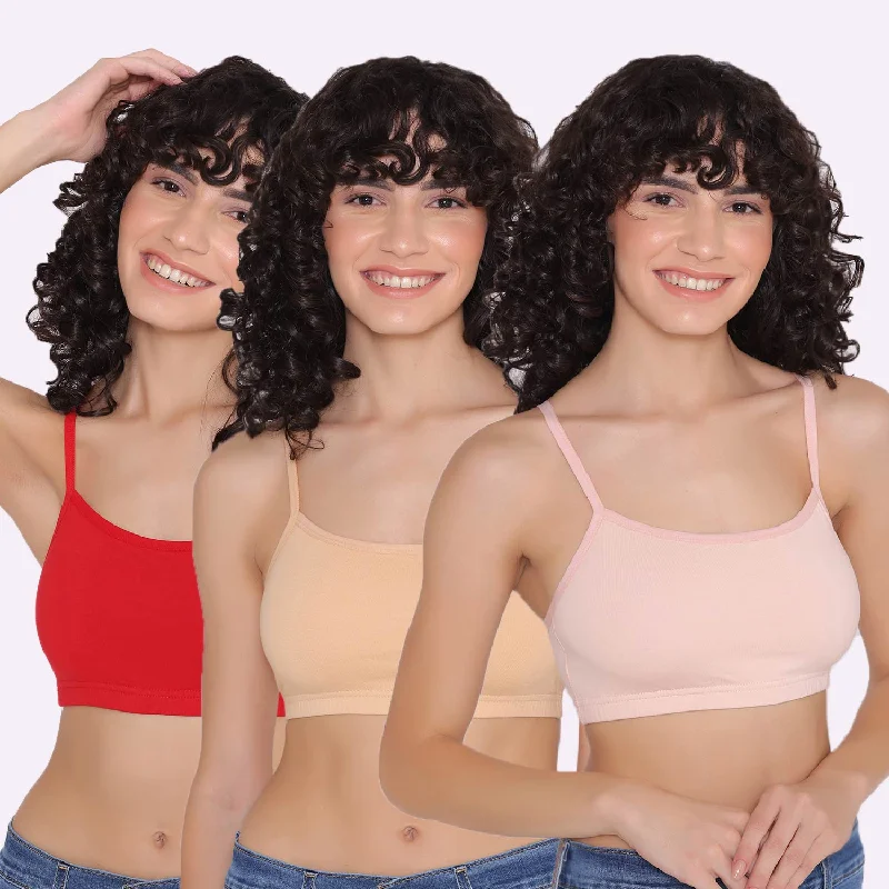 Teenagers Seamless multi-way Bra (Pack of 3)-LISA