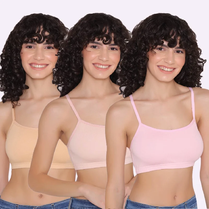 Teenagers Seamless multi-way Bra (Pack of 3)-LISA