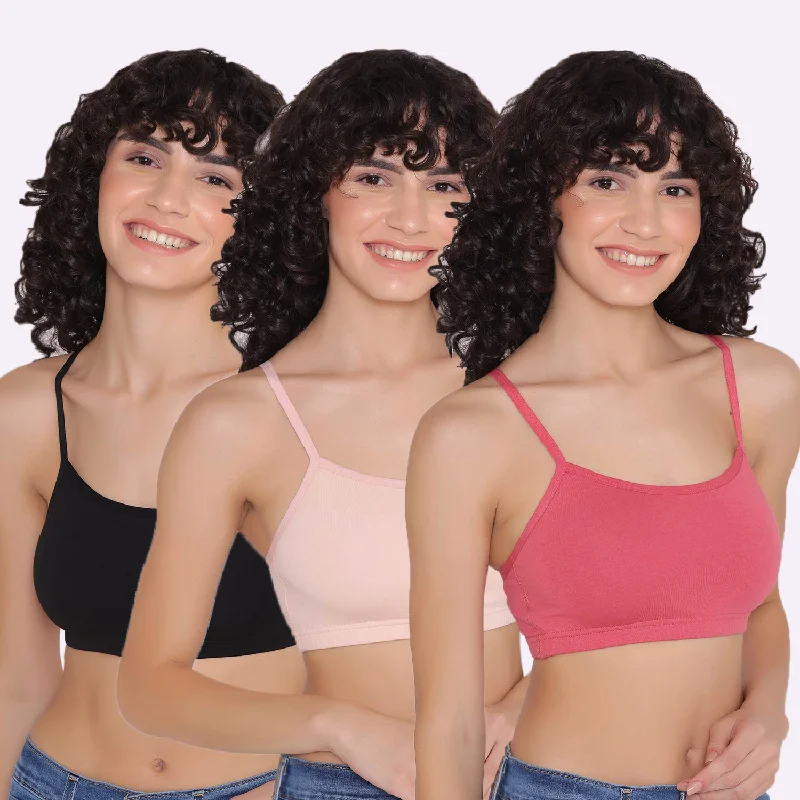 Teenagers Seamless multi-way Bra (Pack of 3)-LISA