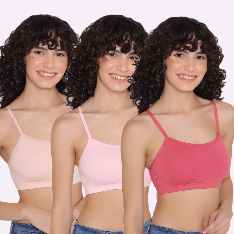 Teenagers Seamless multi-way Bra (Pack of 3)-LISA