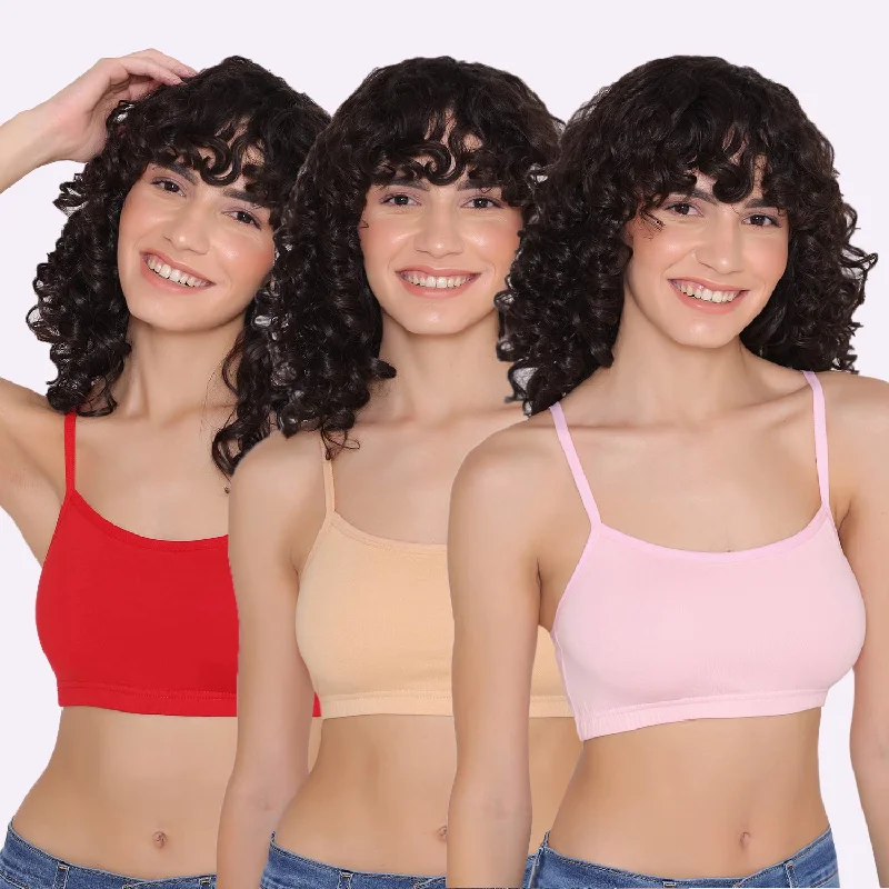 Teenagers Seamless multi-way Bra (Pack of 3)-LISA